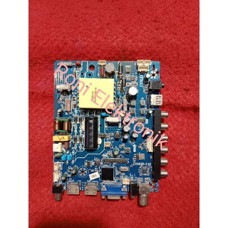 POLYTRON PLD32T1500E MAINBOARD TV LED - MOTHERBOARD - MICOM - MODUL MICOM TV POLYTRON PLD 32T1500E