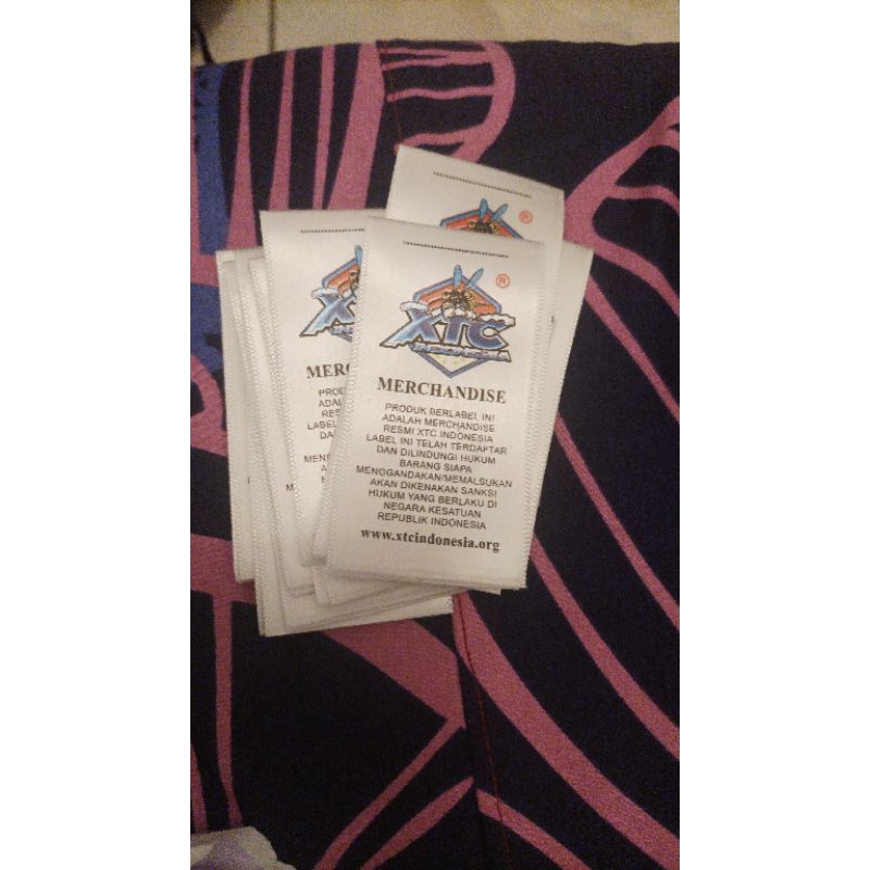 Label Resmi terbaru XTC INDONESIA