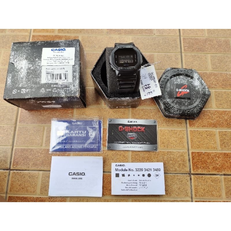 Casio gshock DW 5600 BB( second)