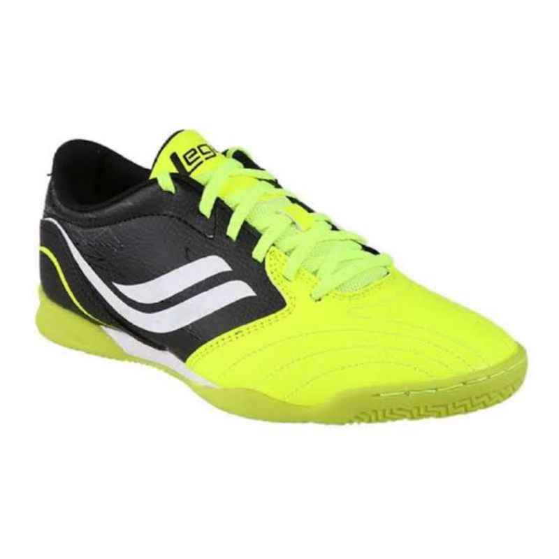 SEPATU FUTSAL LEAGUE LEGAS PRIA ENCANTO LA NEON STABILO KUNING ORIGINAL PROMO
