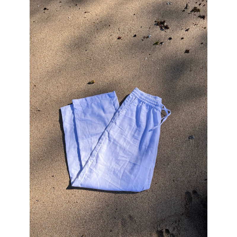 Tanoshi Hikari Linen Long Pants