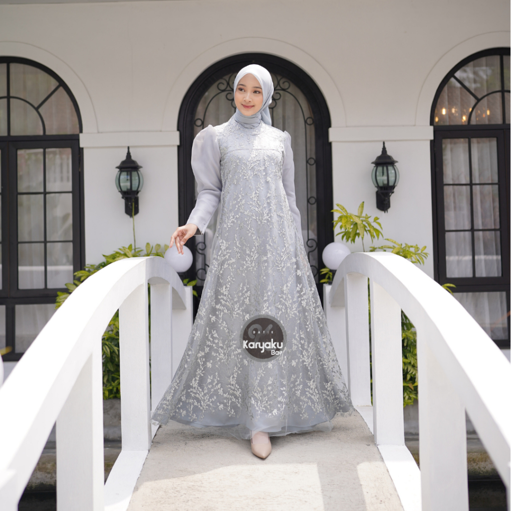 GAMIS EKSKLUSIVE GAMIS WISUDA GAMIS KONDANGAN GAMIS PESTA NEW KARYAKU BATIK BAE PEKALONGAN