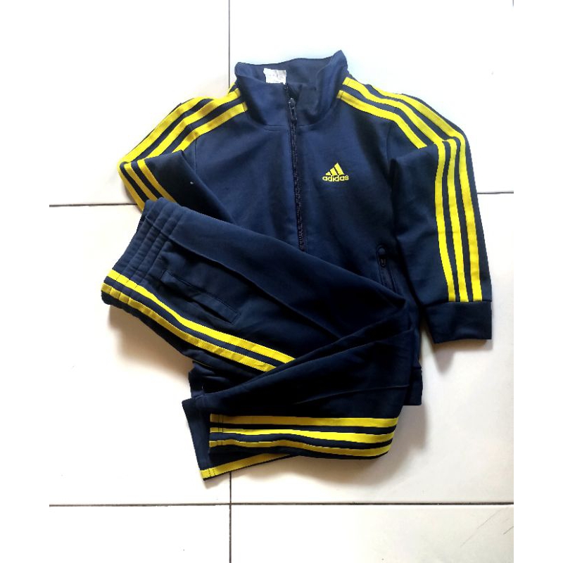 SET SETELAN TRACKTOP TRAINING ADIDAS ANAK PRELOVED