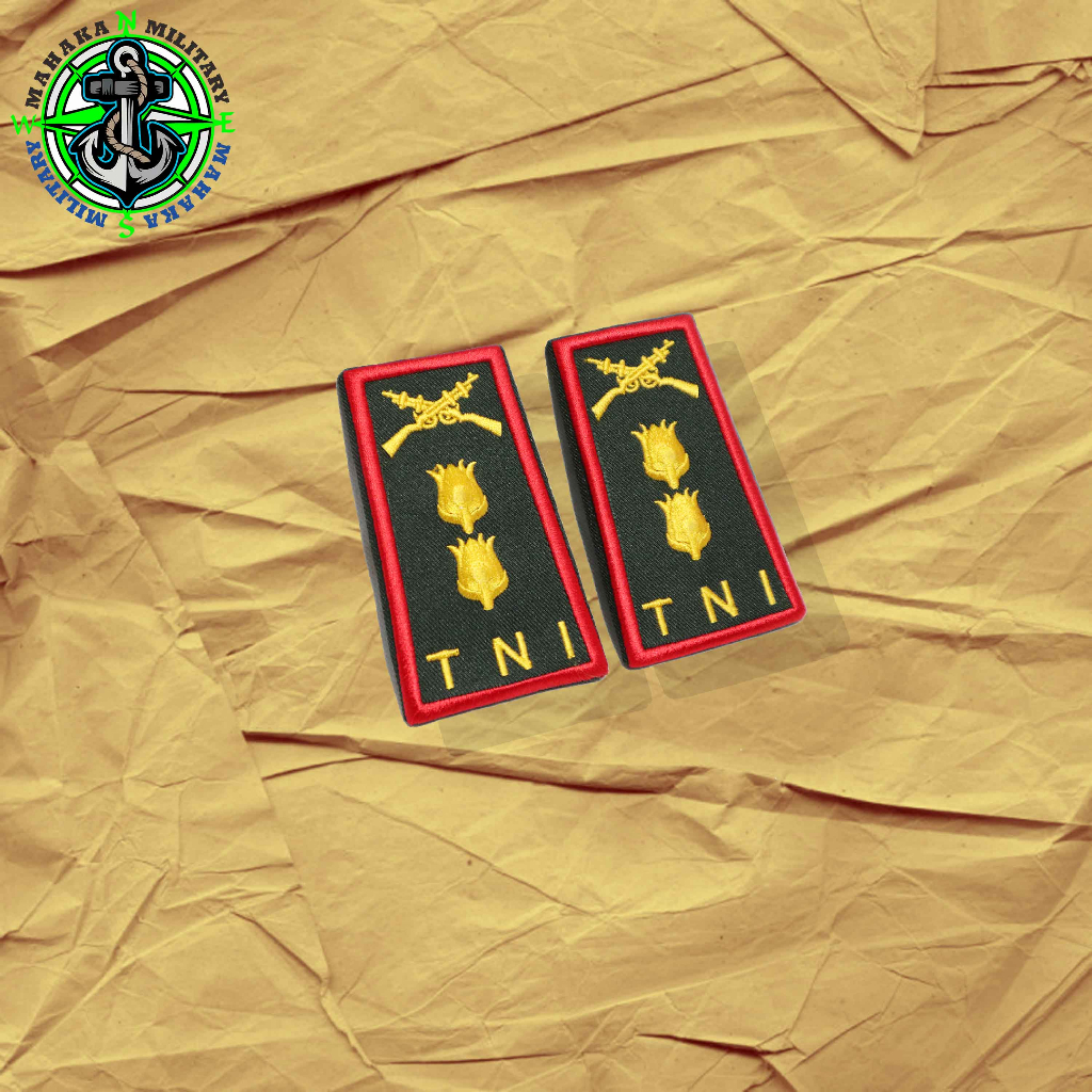 pangkat PDH TNI  komando letkol bordir
