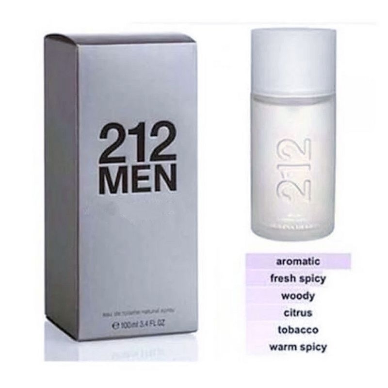 PARFUM 212 MEN 100ML IMPORT PREMIUM