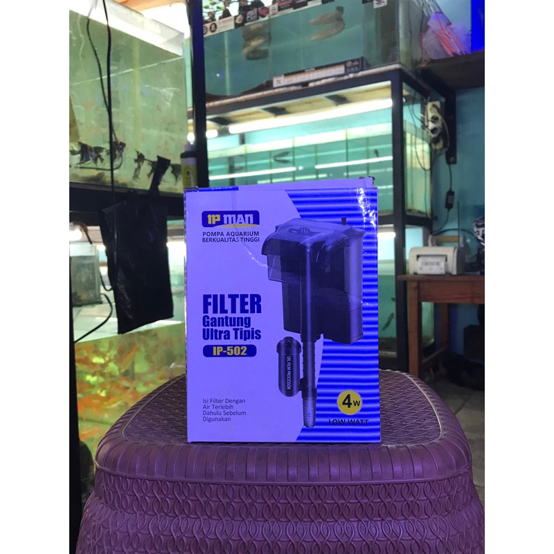 FILTER AKUARIUM GANTUNG 502/pompa akuarium gantung