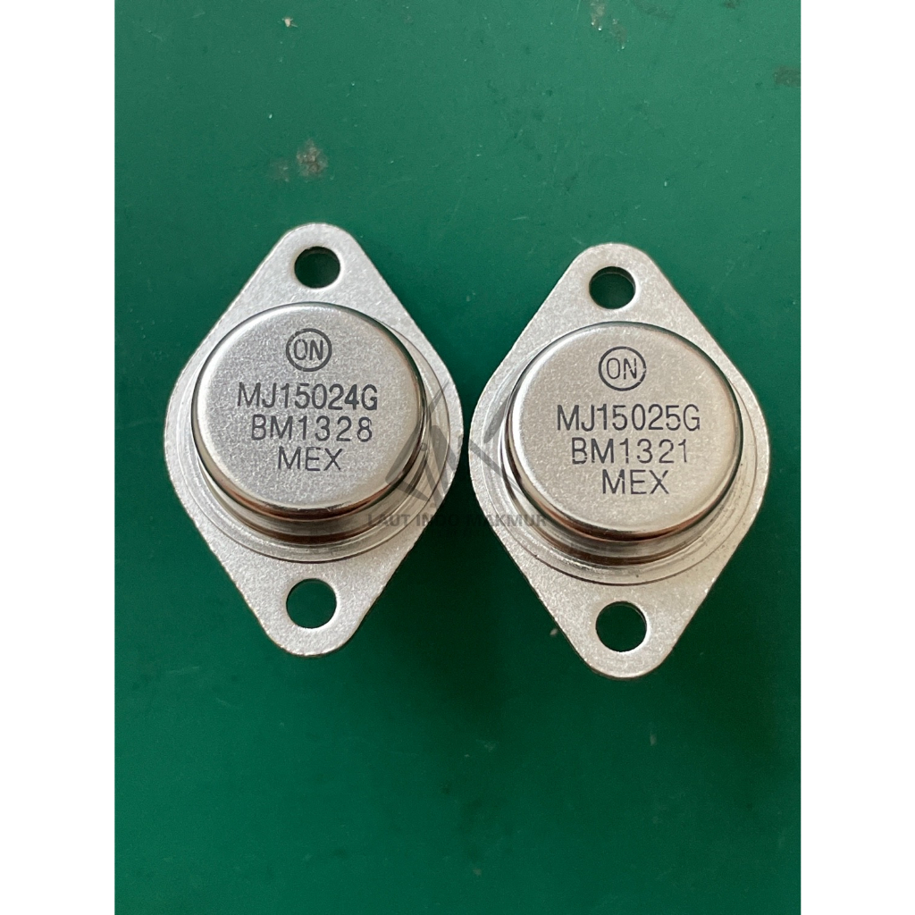 1SET MJ15024 MJ15025 ON MEXICO ORIGINAL MJ15024G-MJ15025G (1SET) MJ15024-15025 ups