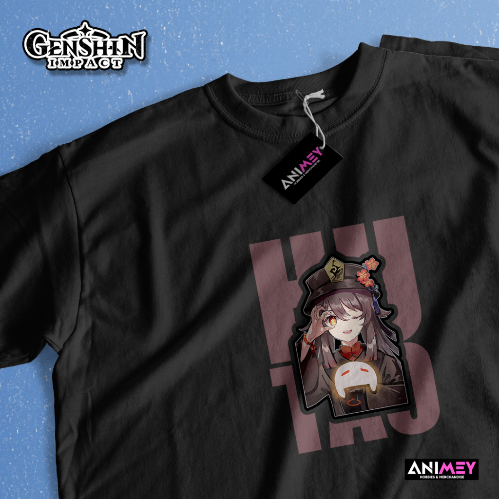 Kaos Hutao Genshin Impact / kaos anime / tshirt anime