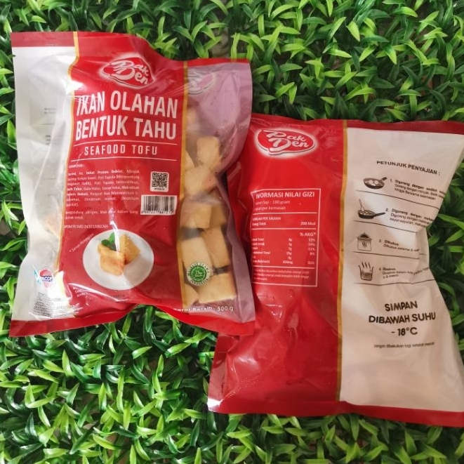 

Pak Den Ikan Olahan Bentuk Tahu (Seafood Tofu) - Berat 500Gr