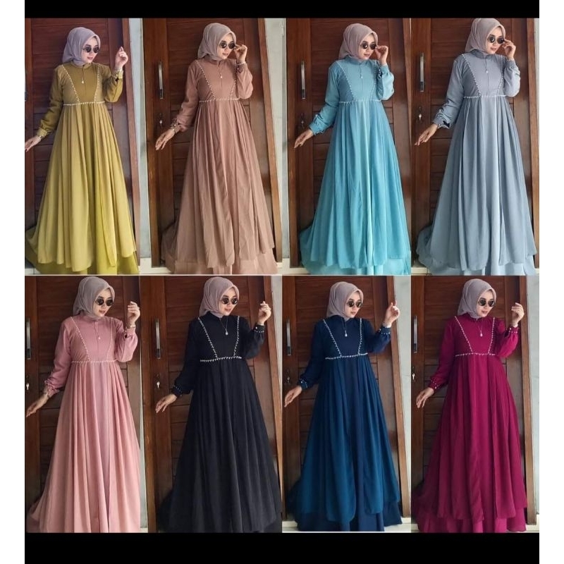 DRESS GAMIS NABILA ORY ALHAYA