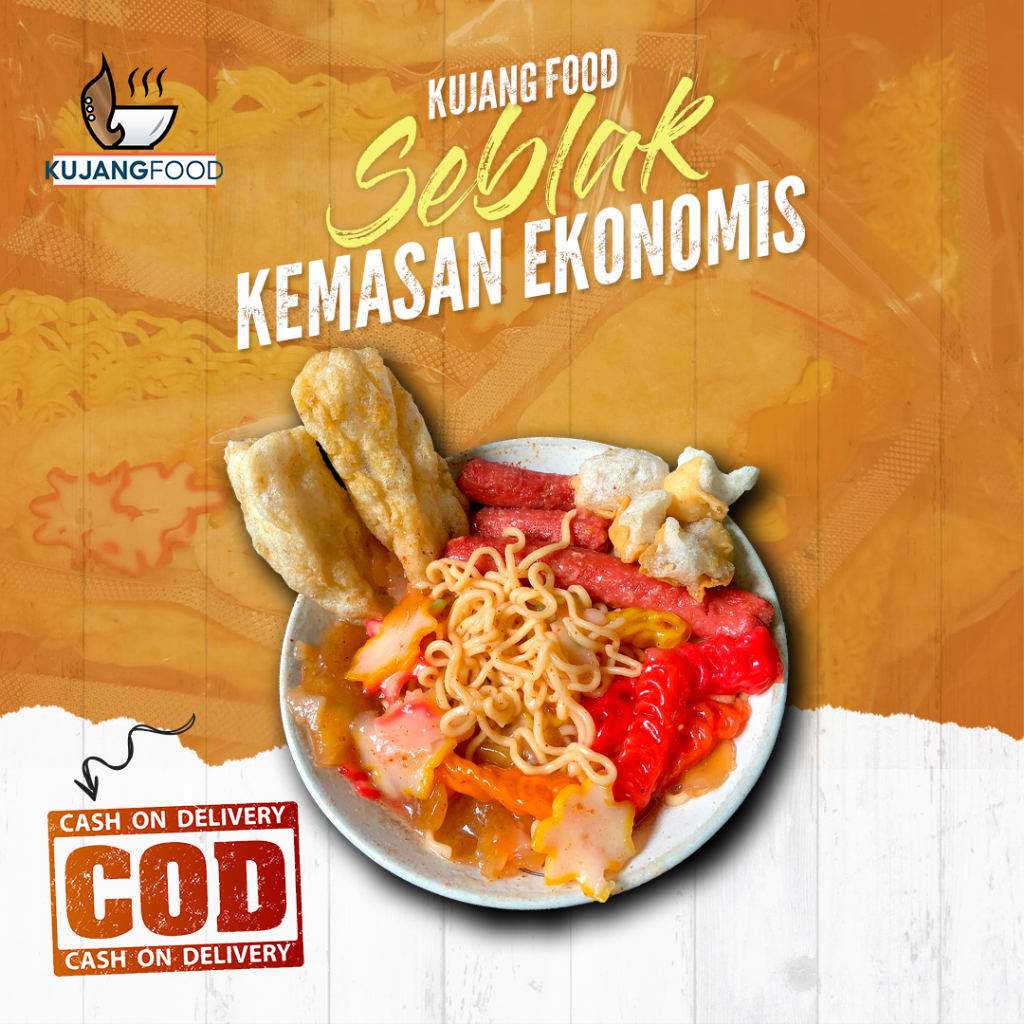 

KUJANG FOOD || Seblak Kemasan Ekonomis Paket 10pcs