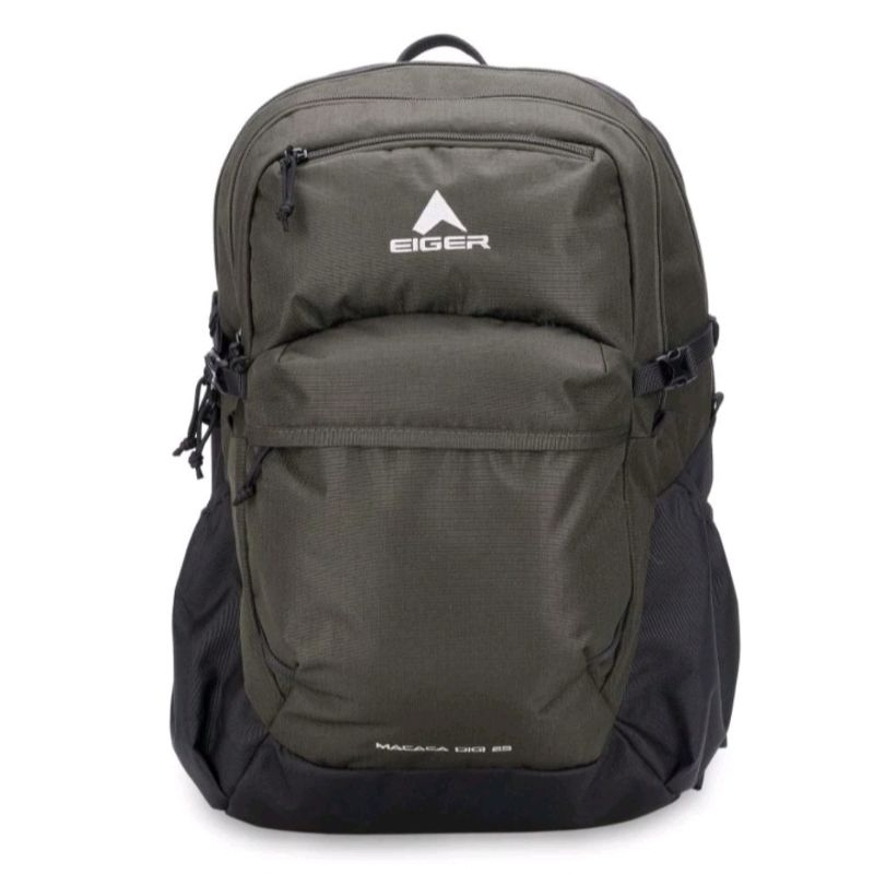 EIGER1989. MACACA 25 LAPTOP BACKPACK. Olive.