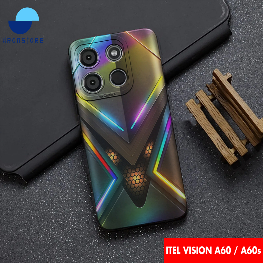 CASE ITEL VISION A60 / A60s MOTIF MESIN - 31- SOFTCASE HARDCASE PROTECT CAMERA PELINDUNG BELAKANG HA