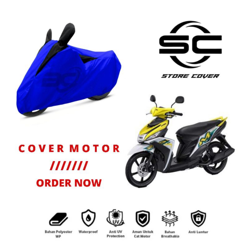 Sarung Motor Mio m3/ Mio s Cover Motor Matic Penutup Motor Anti Air