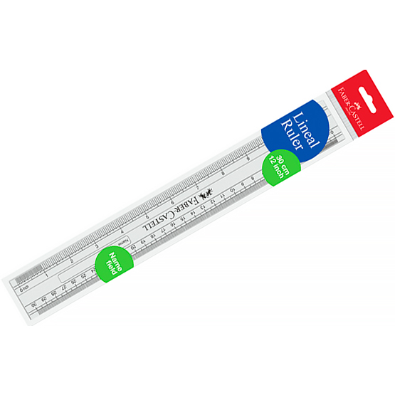 

RULER SCALE 30CM FABER CASTELL 171220 / PENGGARIS / Garisan