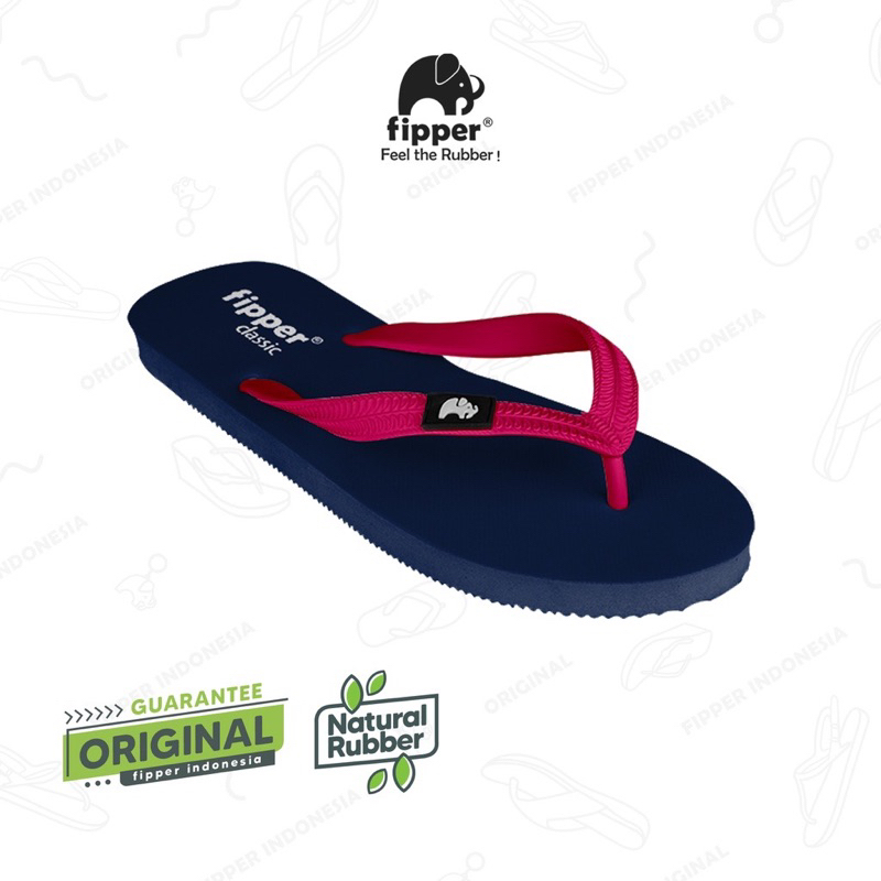 MK Fipper Classic Blue Snorkle Red Ruby Original