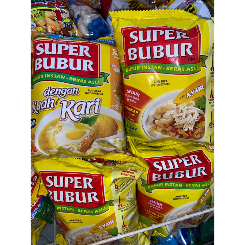 

Super Bubur - bubur instan 45 gr
