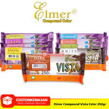 

elmer vista coklat batang 250gram