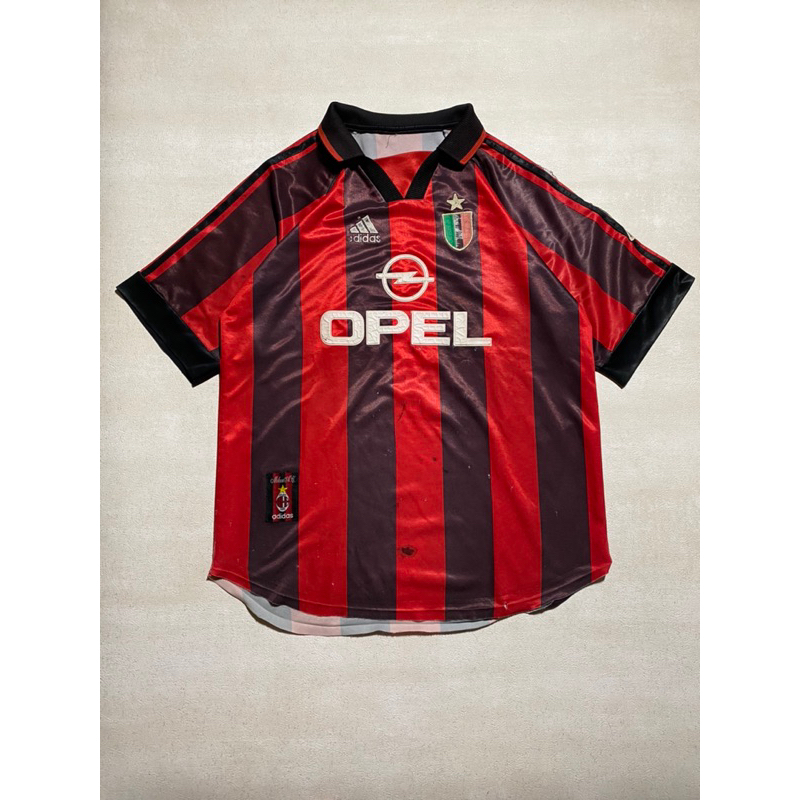 JERSEY AC MILAN VINTAGE 1999 SECOND