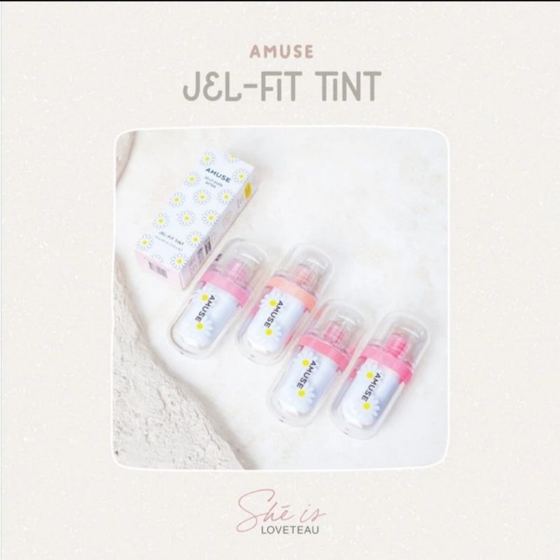 AMUSE Jel Fit Tint | Lip Tint Daisy limited edition
