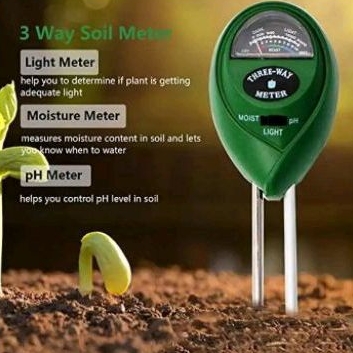 PH Meter Tanah 3 Way Soil Meter Manual