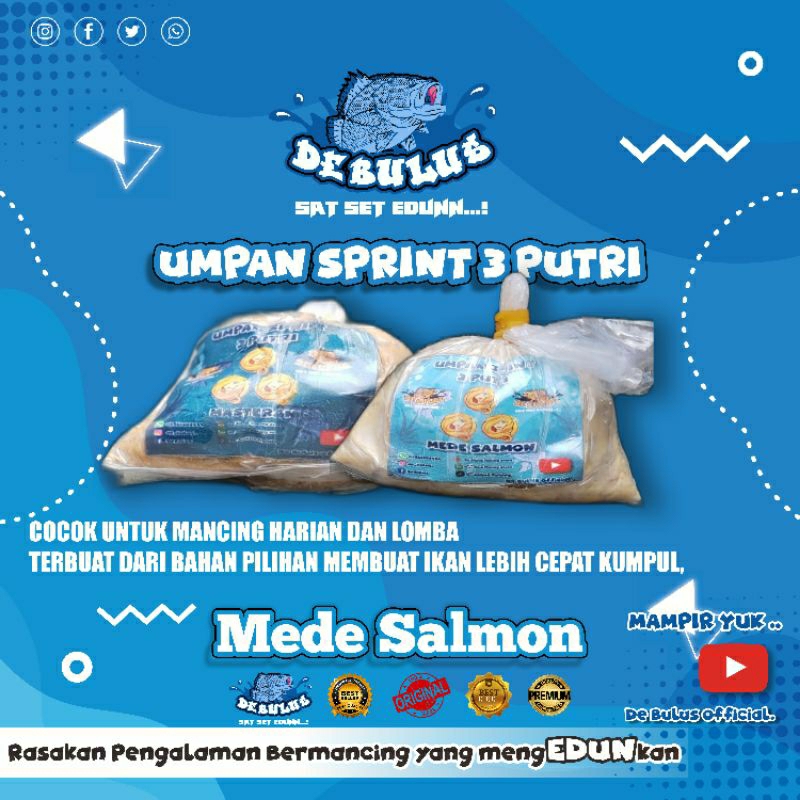 Umpan ikan Mas MEDE SALMON