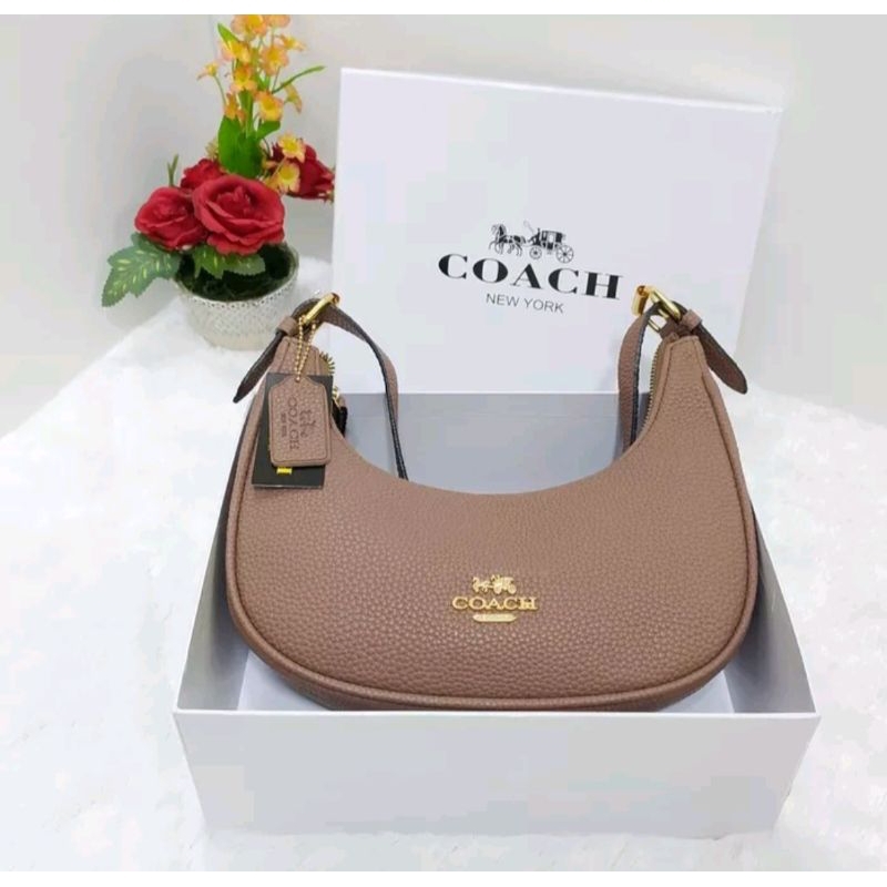 Tas wanita Coachh bailey hobo in signature