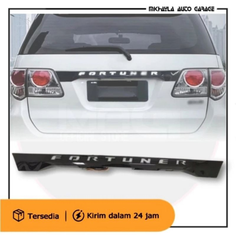 Trunklid Trunk Lid Fortuner 2012-2015 - Trunklid Bagasi Belakang Fortuner