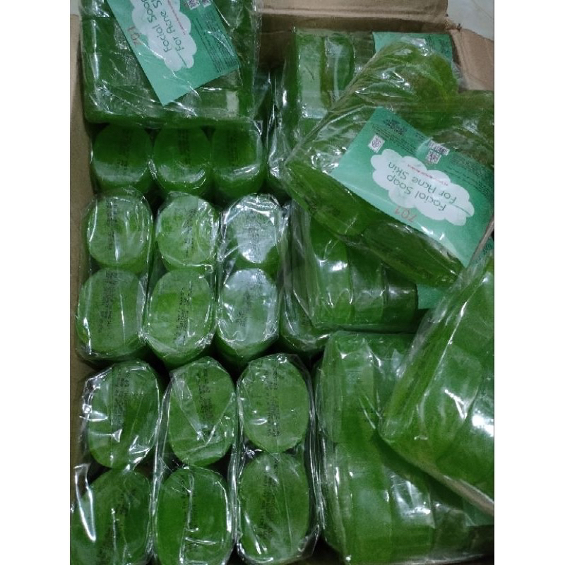 Sabun Hijau Oval/Sabun jerawat