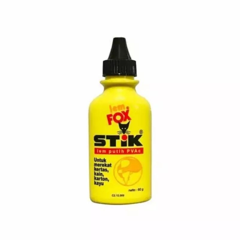 

Lem FOX Stik 60 gr / Lem Putih Serbaguna