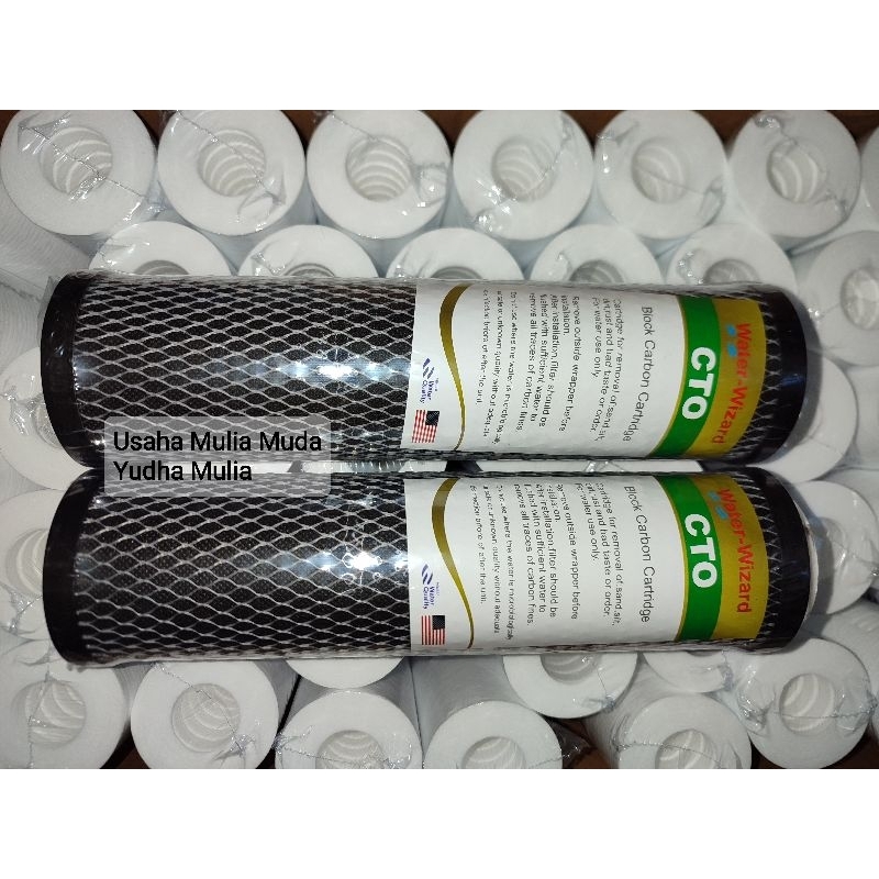 CARTIDGE FILTER AIR CTO / FILTER AIR ARANG / CTO CARBON WATER FILTER 10 INCHI