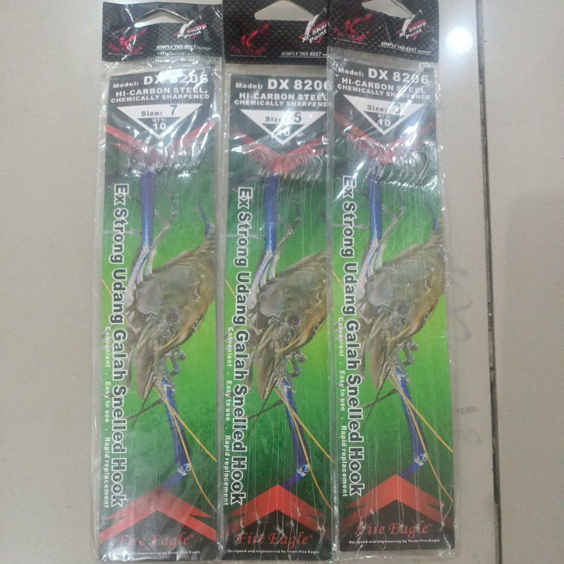 kail udang fire eagle uda dirangkai