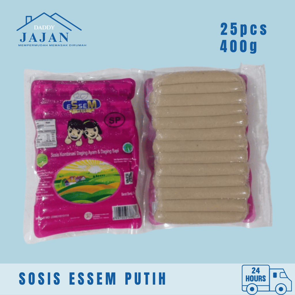 

Essem Sosis Ayam dan Sapi Grosir 25pcs