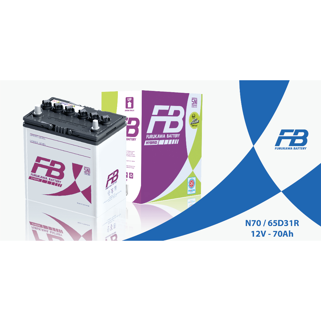 AKI MOBIL N70 / 65D31R HYBRID/ ACCU/ BATTERY/ FURUKAWA