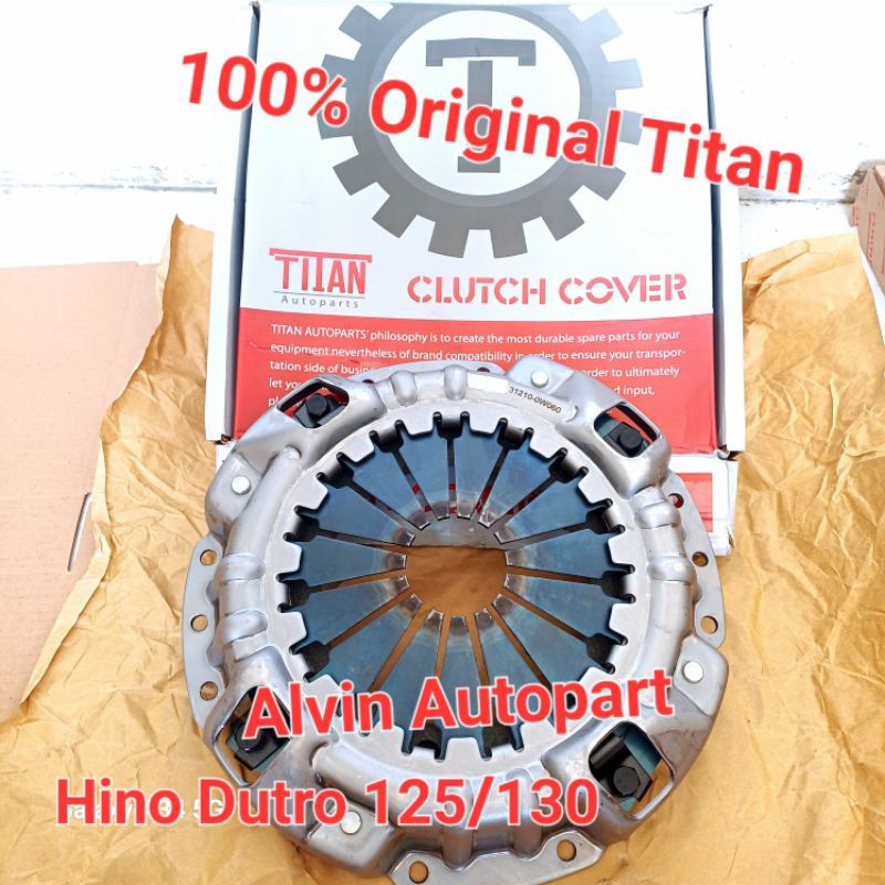 CLUTCH COVER DEKRUP MATAHARI HINO DUTRO DYNA 110HT 125HT 130HT DYNA 14B ORIGINAL TITAN