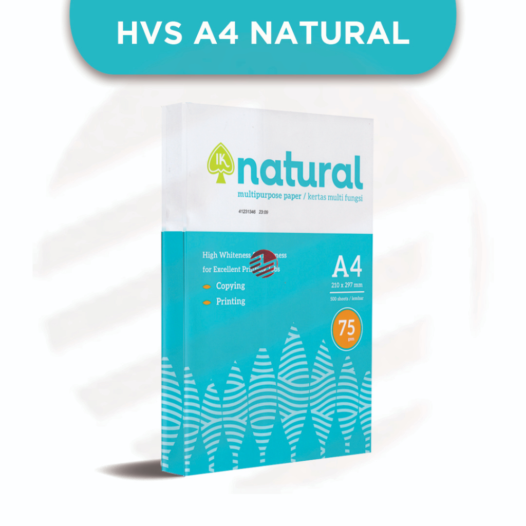 

Kertas HVS A4 75Gram NATURAL - Copy & Print Paper