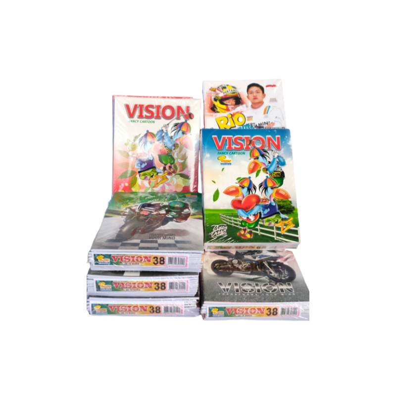 

Buku tulis Vision 38 lembar isi 10 buku