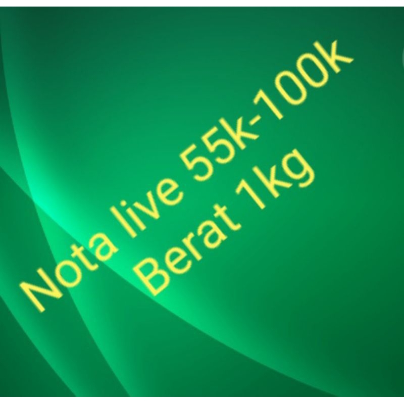 

Nota live shopee 55k sampai 100k