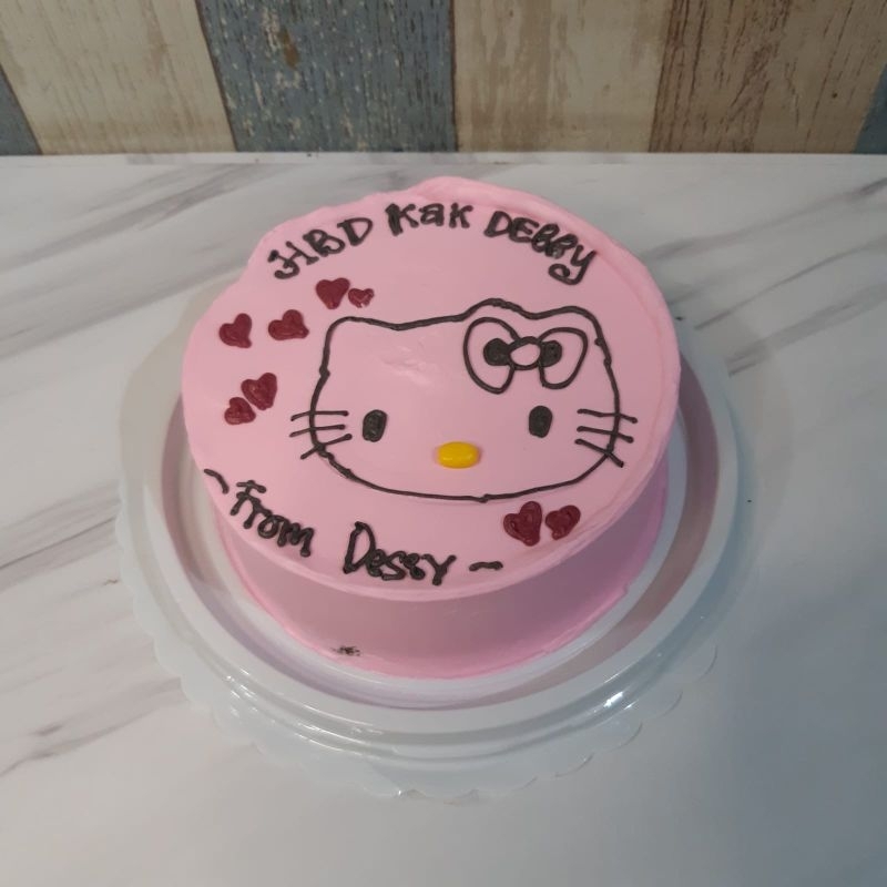 

kue ulang tahun hellokitty