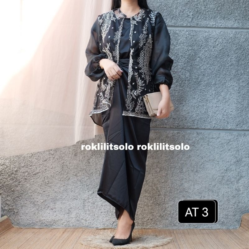 outer kondangan / atasan brokat / atasan wanita brukat