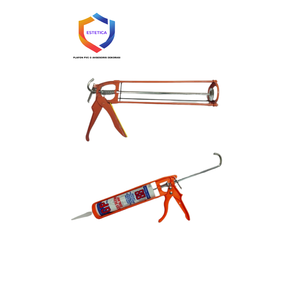 ALAT TEMBAK LEM SILICON/ SEALANT LEM KACA LEM SILICON/PALAZZO/ SILICON PALAZZO