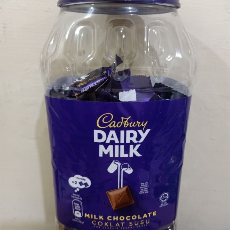 

Cadburry Dairy Milk Mini 1 Toples Malaysia