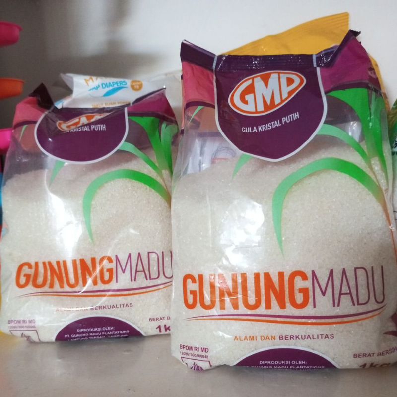 

GULA GMP 1 KG plastik biasa ya gaes curah asli dari gula GMP