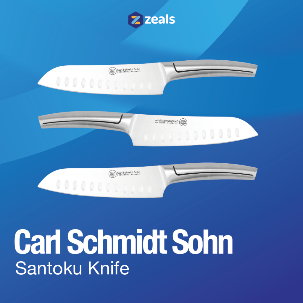 Carl Schmidt Sohn Santoku Knife 1pc / Pisau Dapur