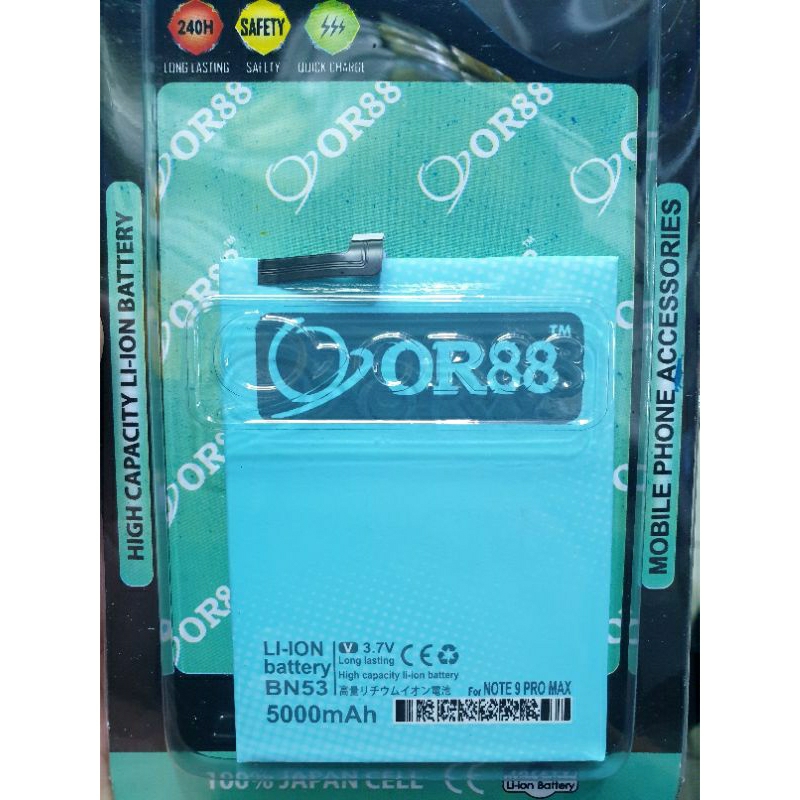 Baterai ORIENS Double Power 2 IC XIAOMI REDMI NOTE 9 PRO/REDMI NOTE 10 PRO/BN-53
