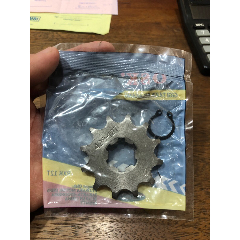 Gir depan yamaha 10t 12t ( Gir dpn honda 8t 10t 12t )