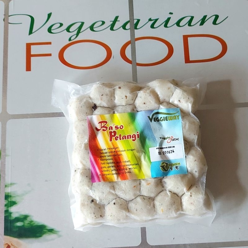 

BASO PELANGI, 400g, VEGGIE WAY, (FROZEN FOOD), HALAL