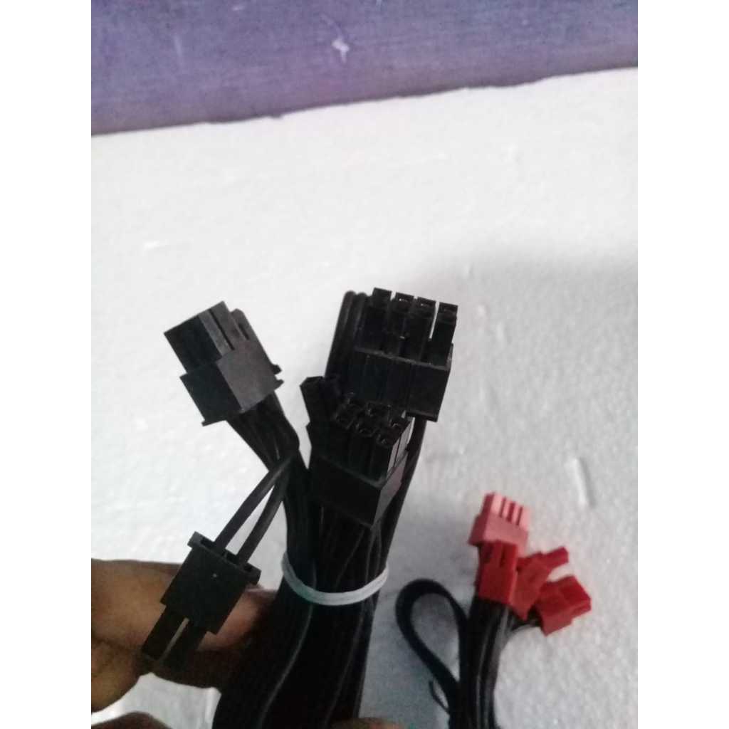 Kabel 8 pin PSU to 6+2pin VGA 2 cabang