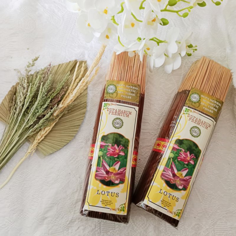 'DUPA MOKOH' Lotus ( PREMIUM MENYALA 2 JAM) / Dupa Premium Abu Dingin / Dupa Pengharum Ruangan / Dup