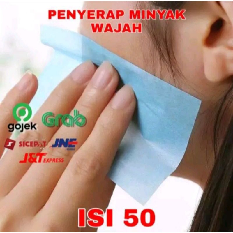 FACE PAPER blotting paper oil control film PENYERAP MINYAK WAJAH KERTAS